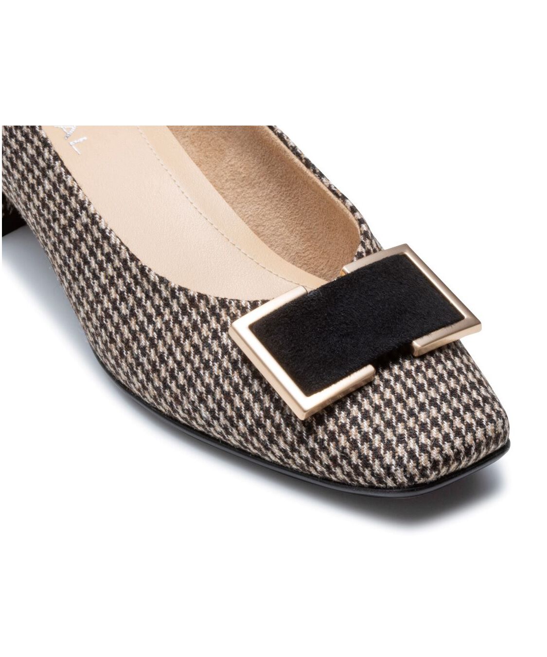 REGAL SHOES「REGAL　スクエアトウパンプス【ヒール35mm】　商品コード：F53RAL」|パンプス|