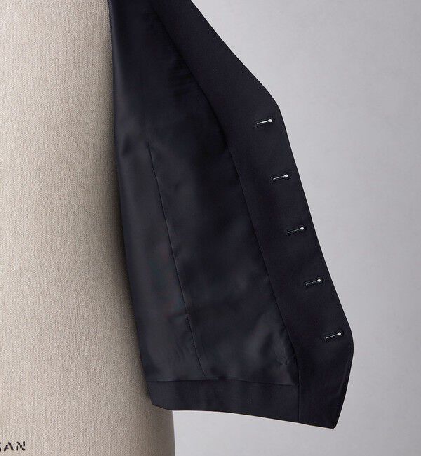 UNITED ARROWS「タスマニア ウール ギャバジン 5ボタン ベスト」|スーツ|