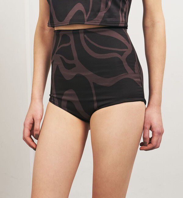 UNITED ARROWS「＜TO UNITED ARROWS＞プリント リバーシブル ボトム/スイムウエア」|ショーツ|