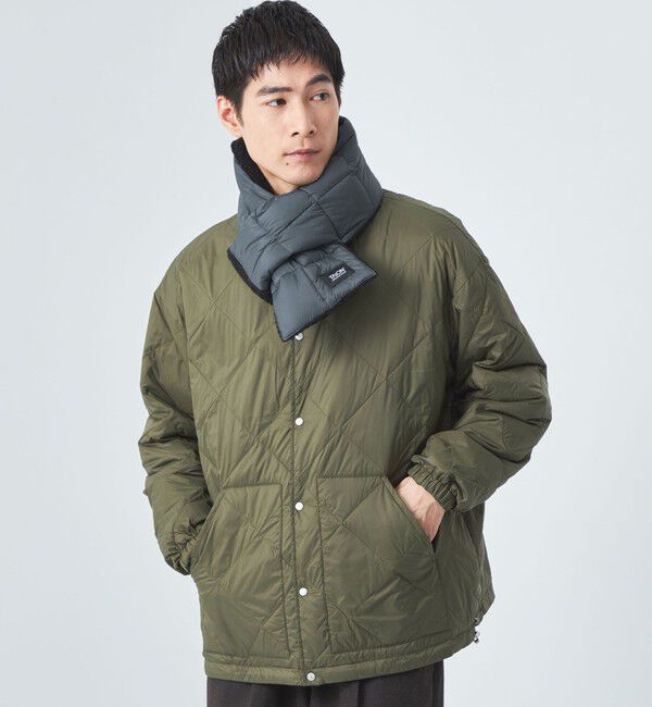 UNITED ARROWS green label relaxing「【WEB限定】＜TAION＞マウンテン リバーシブル ダウン ボア マフラー」|マフラー|