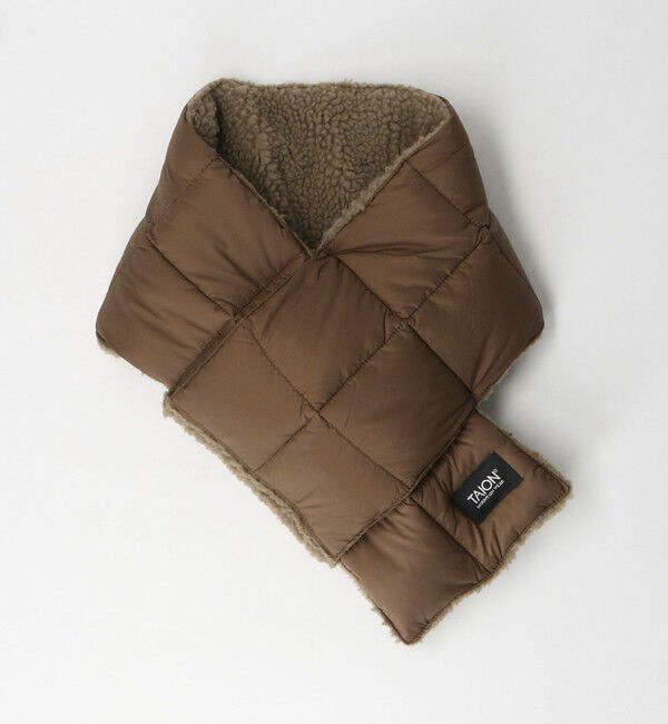 UNITED ARROWS green label relaxing「【WEB限定】＜TAION＞マウンテン リバーシブル ダウン ボア マフラー」|マフラー|