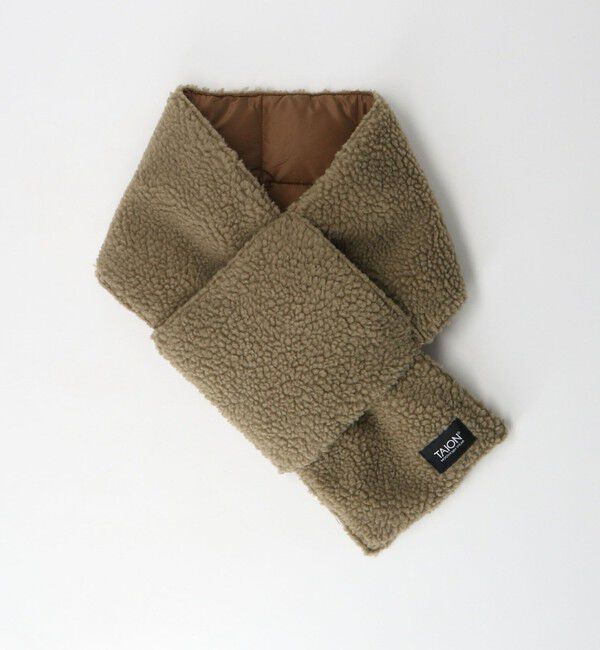 UNITED ARROWS green label relaxing「【WEB限定】＜TAION＞マウンテン リバーシブル ダウン ボア マフラー」|マフラー|