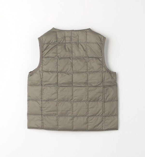 UNITED ARROWS green label relaxing「＜TAION＞ベーシック Vネックボタン インナーダウンベスト / キッズ  110cm-130cm」|ダウンベスト・ベスト|