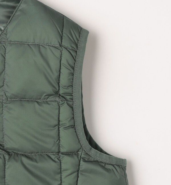 UNITED ARROWS green label relaxing「＜TAION＞ベーシック Vネックボタン インナーダウンベスト / キッズ  110cm-130cm」|ダウンベスト・ベスト|