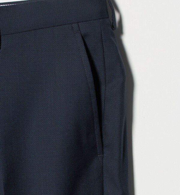UNITED ARROWS green label relaxing「GUABELLO 組織無地 MF ノープリーツ スーツパンツ」|スーツ|
