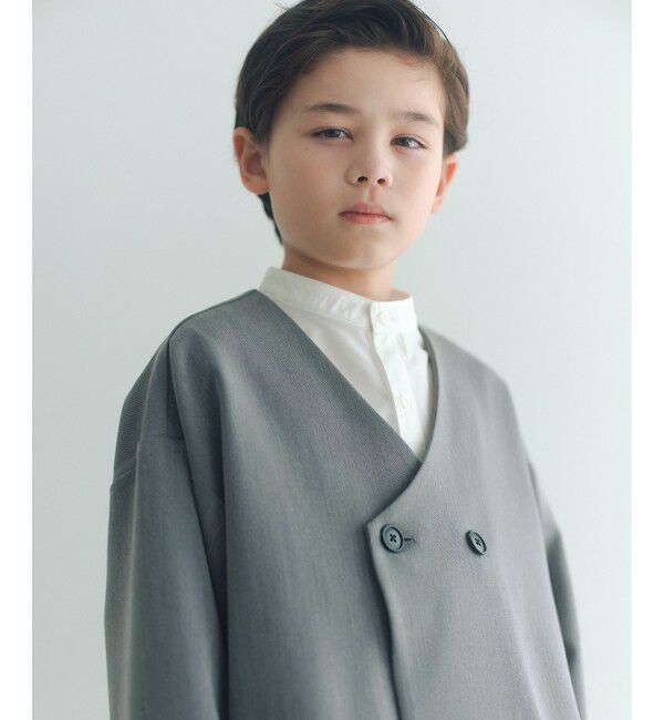 UNITED ARROWS green label relaxing「バンドカラーシャツ / キッズ 140cm-160cm」|シャツ・ブラウス|