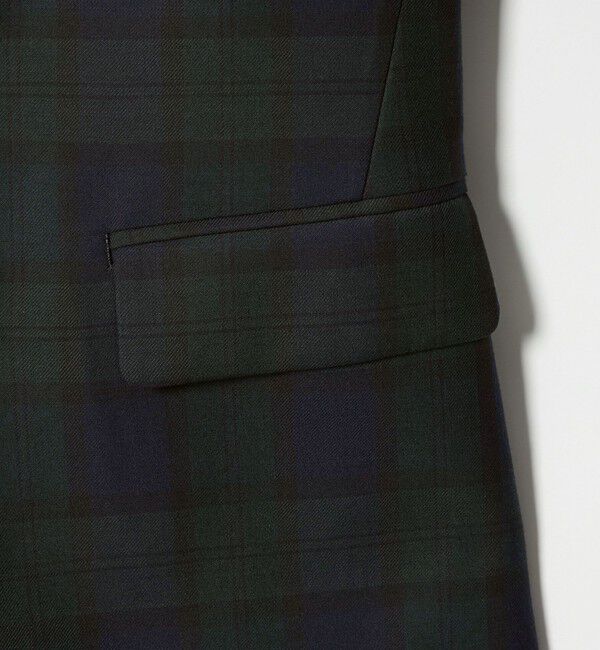 UNITED ARROWS green label relaxing「TRW ブラックウォッチ ジャケット / キッズ 110cm-130cm」|テーラードジャケット|