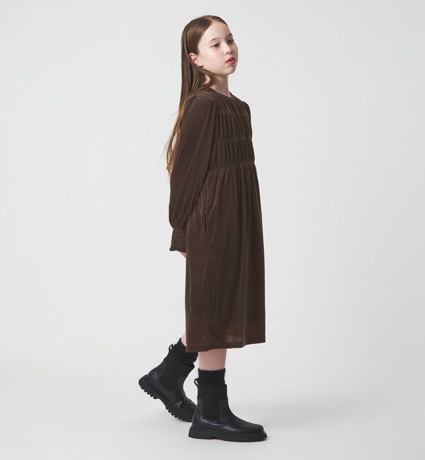 UNITED ARROWS green label relaxing「シャーリング ワンピース / キッズ  110cm-160cm」|ワンピース|