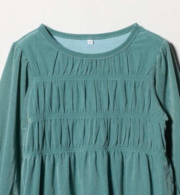 UNITED ARROWS green label relaxing「シャーリング ワンピース / キッズ  110cm-160cm」|ワンピース|