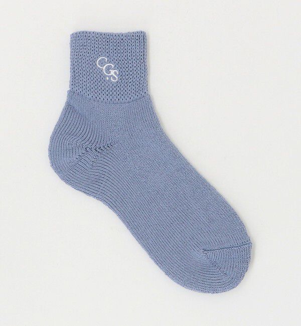 California General Store「＜FAB.IT &times; CGS.＞ ロゴ クウォーター ソックス 」|ソックス|LT.BLUE