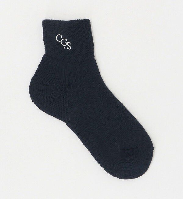 California General Store「＜FAB.IT &times; CGS.＞ ロゴ クウォーター ソックス 」|ソックス|NAVY