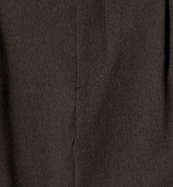 BEAUTY&YOUTH UNITED ARROWS「リサイクル ポリエステル 1プリーツ テーパード パンツ NO.3 セットアップ対応 ウォッシャブル」|チノ|