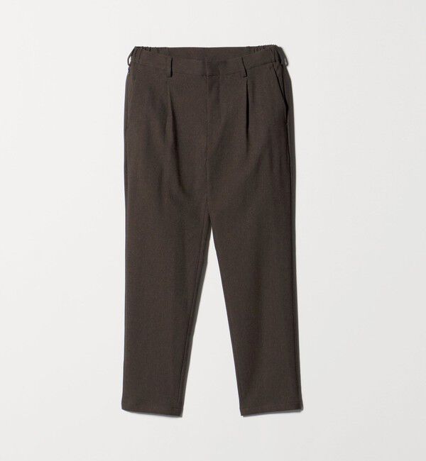 BEAUTY&YOUTH UNITED ARROWS「リサイクル ポリエステル 1プリーツ テーパード パンツ NO.3 セットアップ対応 ウォッシャブル」|チノ|