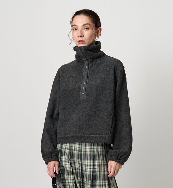 BEAUTY&YOUTH UNITED ARROWS「フリース スナップ プルオーバー」|Tシャツ・カットソー|