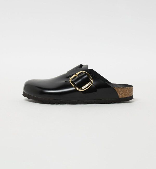 BEAUTY&YOUTH UNITED ARROWS「＜BIRKENSTOCK＞ボストン ビッグ バックル サンダル」|サンダル|BLACK
