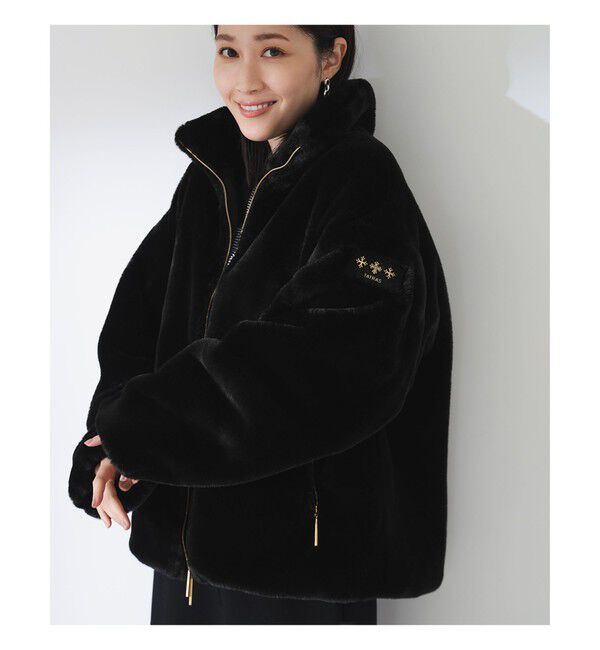 Demi-Luxe BEAMS 「TATRAS / BARBRA ボア ブルゾン」|ブルゾン・スタジャン|