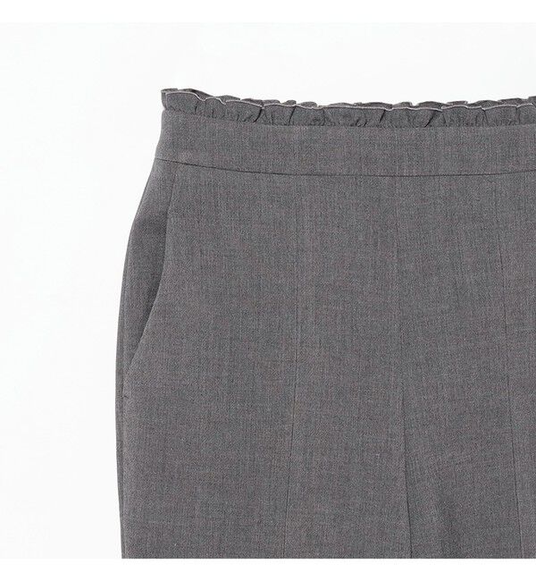 Demi-Luxe BEAMS 「ダブルクロス テーパードパンツ」|チノ|