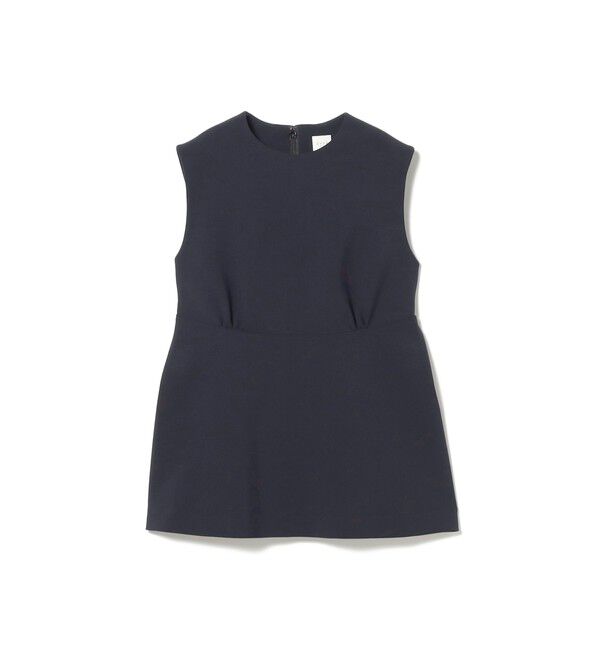 Demi-Luxe BEAMS 「E_WｸﾛｽﾍﾟﾌﾟﾗﾑNS」|シャツ・ブラウス|NAVY