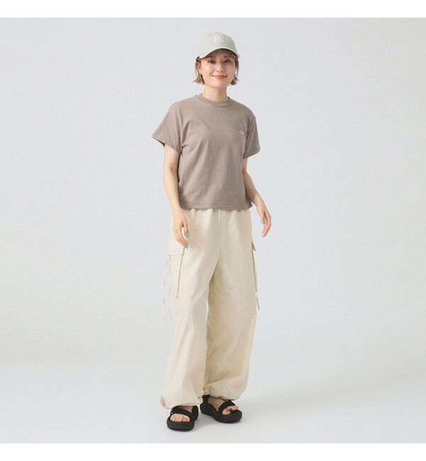 Ray BEAMS 「ストラップ カーゴ ワイド パンツ」|チノ|