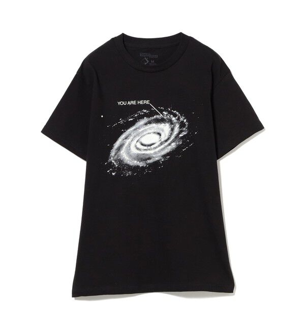BEAMSBOY「【別注】Cotton Expressions / YOU ARE HERE T-SHIRT」|Tシャツ・カットソー|BLACK