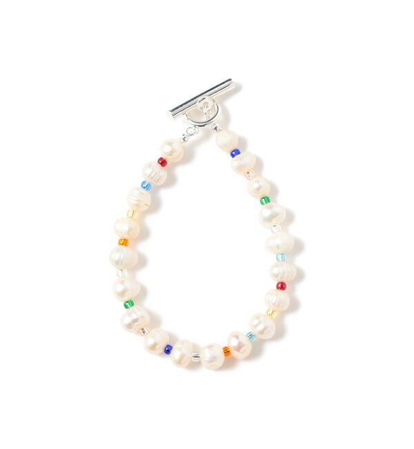 BEAMSBOY「ROSETTA PRAYER / PEARL BEADS BRACELET」|その他|MULTI
