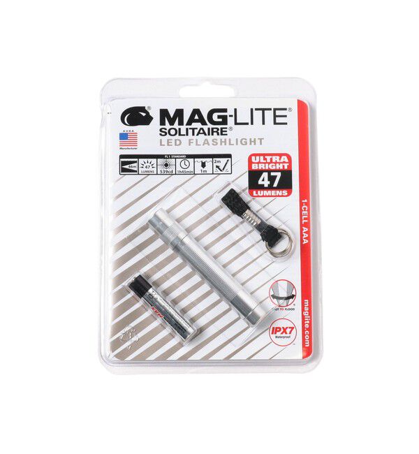 BEAMS「MAG LITE / マグライト SOLITARE LED FLASH LIGHT」|その他|SILVER