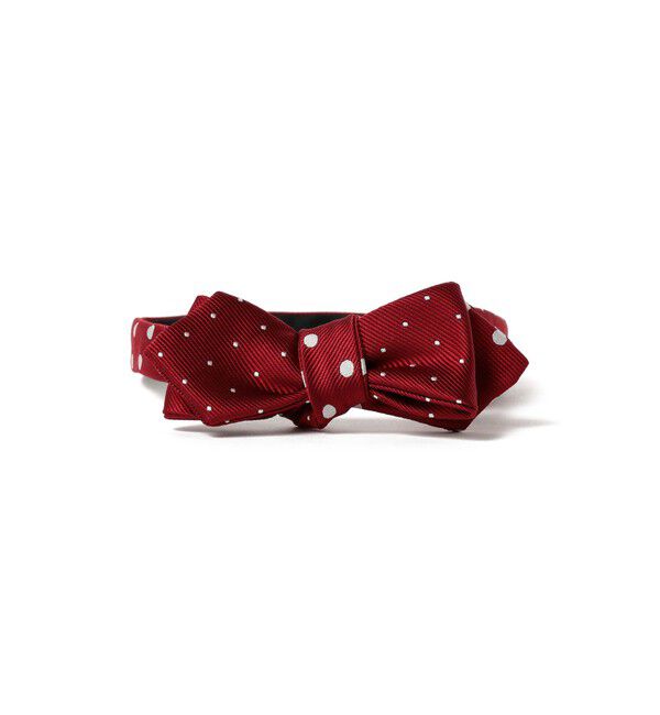 BEAMS PLUS「Silk Bow Tie Dot」|ネクタイ・蝶ネクタイ|WINE