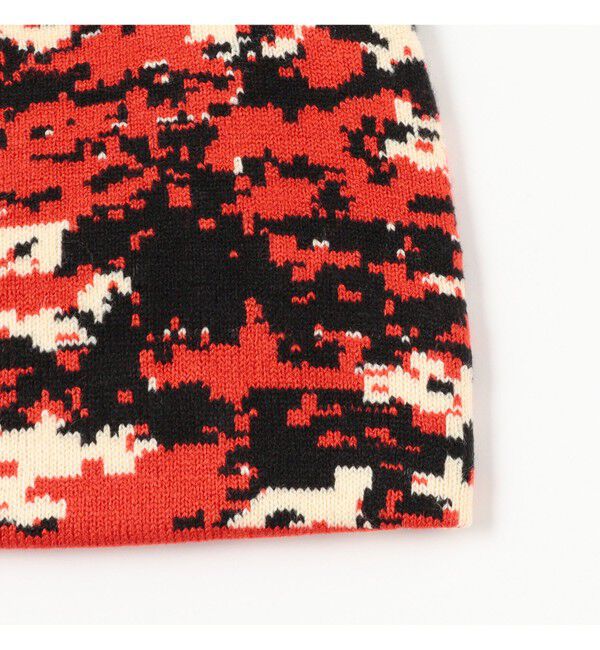 BEAMS「デジタル カモフラージュ ワッチキャップ」|キャップ・キャスケット|