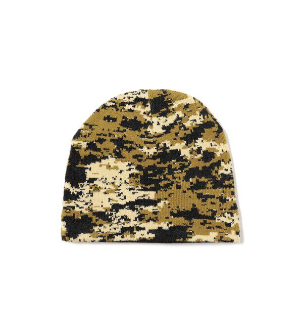 BEAMS「デジタル カモフラージュ ワッチキャップ」|キャップ・キャスケット|