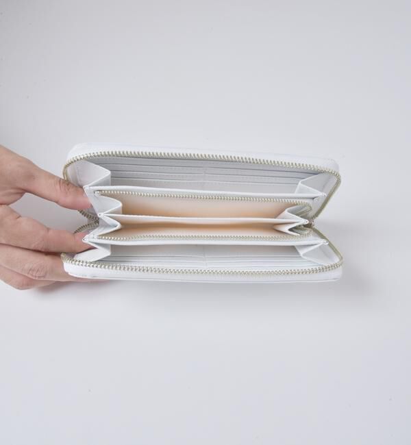 SHIPS「SHIPS:【SAFFIANO LEATHER】 イタリアンレザー 長財布」|財布|