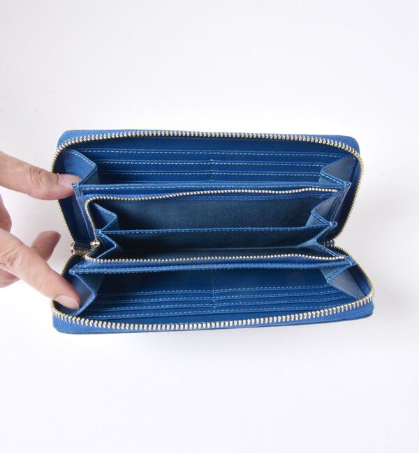 SHIPS「SHIPS:【SAFFIANO LEATHER】 イタリアンレザー 長財布」|財布|