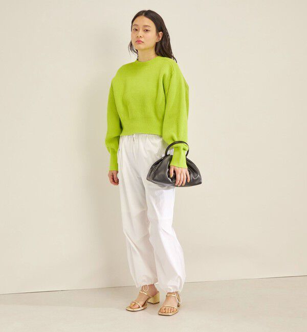 SHIPS for women「〈手洗い可能〉コットンポリ ローゲージ クルーネック プルオーバー◇」|ニット・セーター|