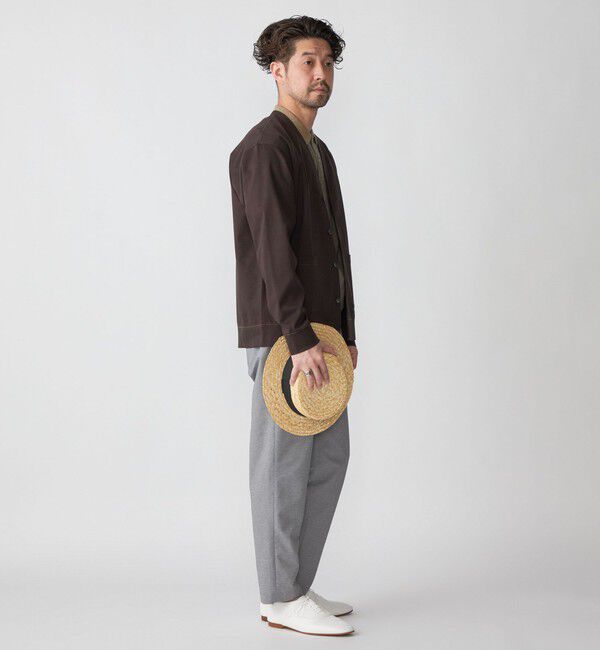 SHIPS「SHIPS:〈手洗い可能〉スーパーライト パンツ (セットアップ対応)」|スラックス|