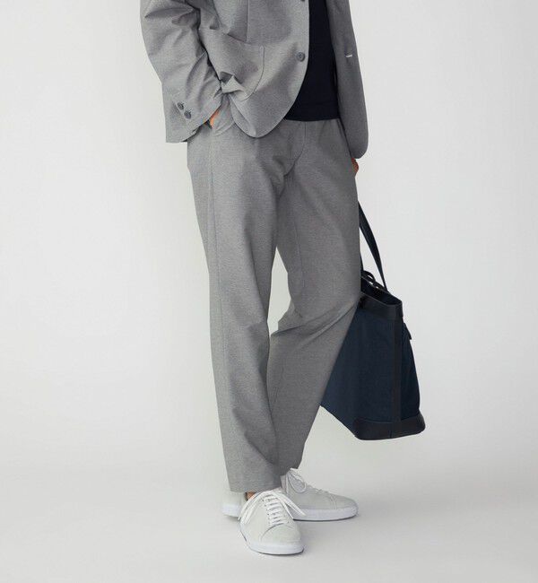 SHIPS「SHIPS:〈手洗い可能〉スーパーライト パンツ (セットアップ対応)」|スラックス|