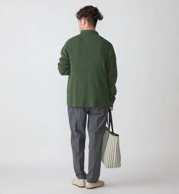 SHIPS「SHIPS: リネン ニット 2ボタン ジャケット」|テーラードジャケット|