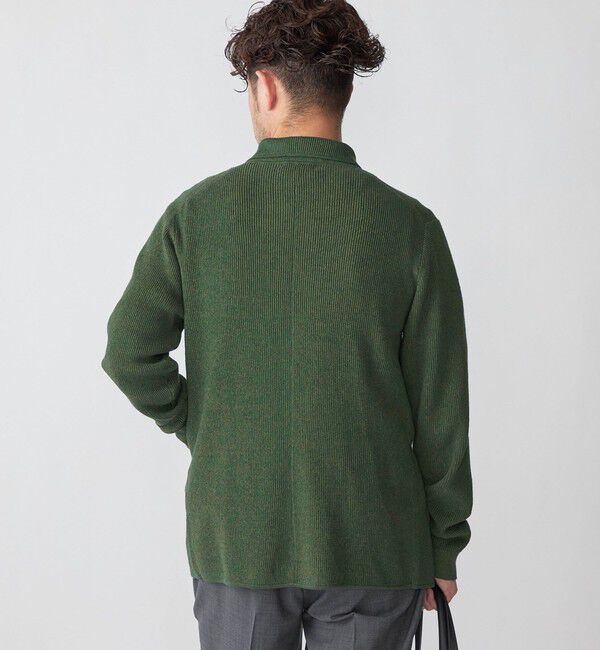 SHIPS「SHIPS: リネン ニット 2ボタン ジャケット」|テーラードジャケット|