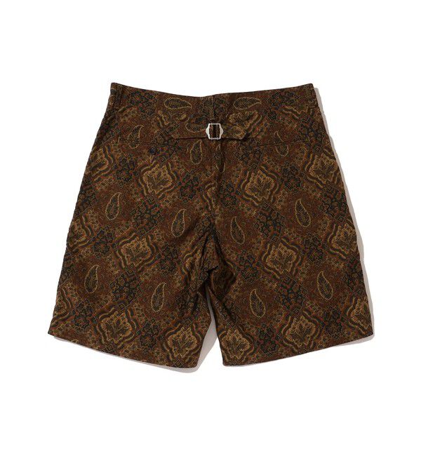 SHIPS「Southwick Gate Label: コロニアルプリント バミューダショーツ」|チノ|