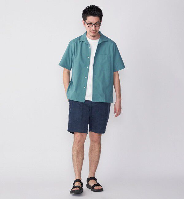 SHIPS「SHIPS: サマーコーデュロイ イージーショートパンツ」|チノ|