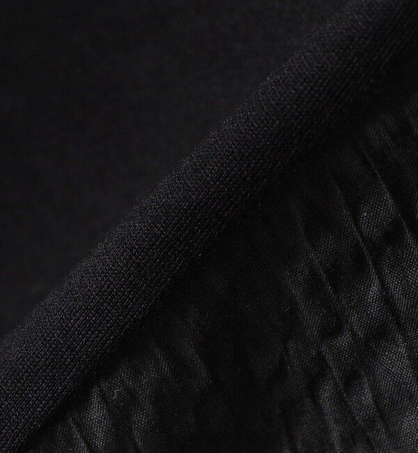 SHIPS for women「〈手洗い可能〉袖 ボリューム 布帛 コンビ カットソー◇」|Tシャツ・カットソー|