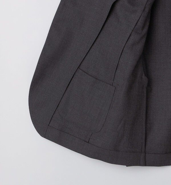 SHIPS「SHIPS:〈セットアップ対応/手洗い可能〉 バーズアイ ジャケット」|テーラードジャケット|