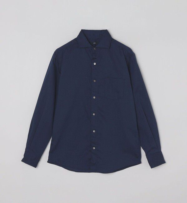 SHIPS「SHIPS: 〈接触冷感〉セミワイドカラー アイスコットン カラミ ロングスリーブ シャツ」|シャツ・ブラウス|
