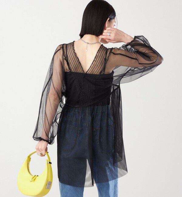 SHIPS for women「【SHIPS別注】kaene:2WAY シースルー オールインワン（セレモニー対応可）」|オールインワン|