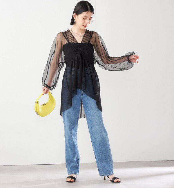 SHIPS for women「【SHIPS別注】kaene:2WAY シースルー オールインワン（セレモニー対応可）」|オールインワン|