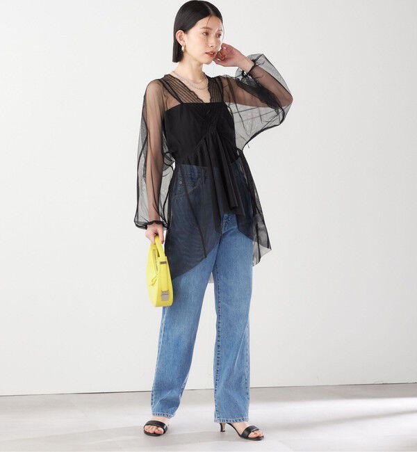 SHIPS for women「【SHIPS別注】kaene:2WAY シースルー オールインワン（セレモニー対応可）」|オールインワン|