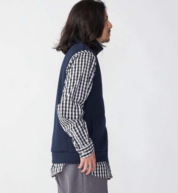 SHIPS「SHIPS: クォーターゲージ ハイジップ ベスト」|ダウンベスト・ベスト|