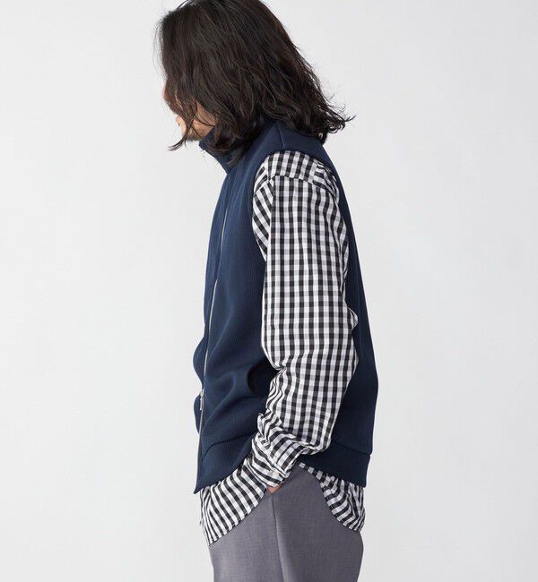 SHIPS「SHIPS: クォーターゲージ ハイジップ ベスト」|ダウンベスト・ベスト|