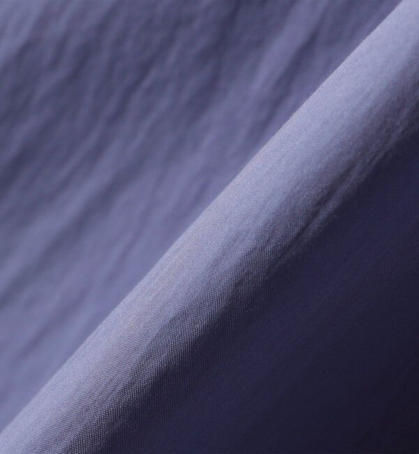 SHIPS for women「SHIPS Primary Navy Label:〈洗濯機可能〉コットン ナイロン ブルー ワンピース」|ワンピース|