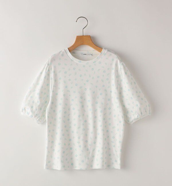 SHIPS KIDS「SHIPS KIDS:140～150cm / シェル テキスタイル 半袖 TEE」|Tシャツ・カットソー|オフホワイト