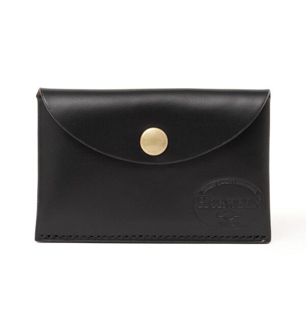SHIPS any「SHIPS any: HORWEEN マルチ カードケース」|コインケース|ブラック