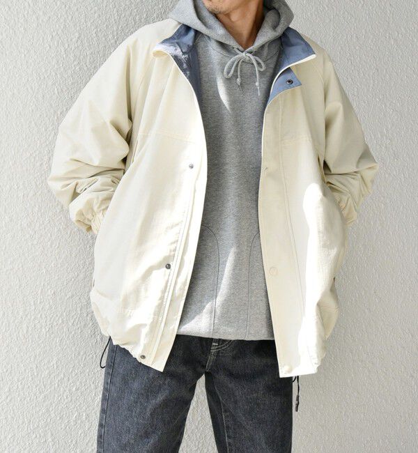 SHIPS any「【SHIPS any別注】HINSON: 2トーン スピンドル ショート モンスター ブルゾン◇」|ブルゾン・スタジャン|